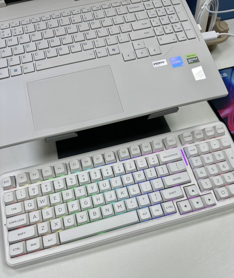 Gaming Keyboard Wireless - MCHOSE K99 V3 Customizable Mechanical Keyboard