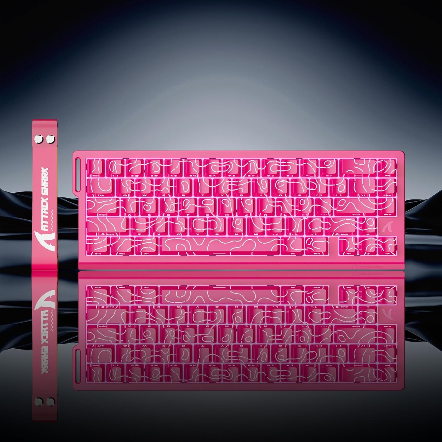 Keyboard Gaming Mac - ATTACK SHARK X68 HE 8000Hz Rapid