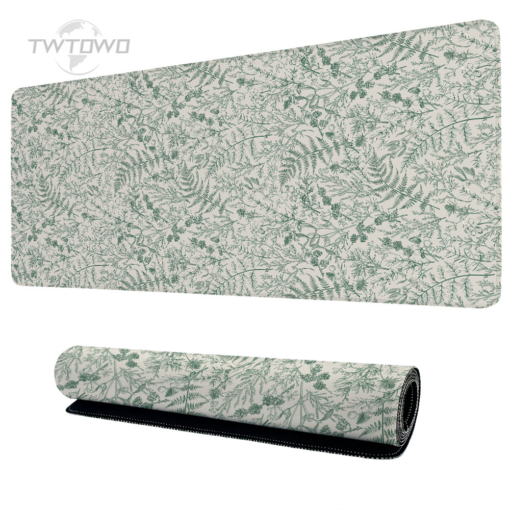 Gaming Keyboard Mouse Combo - Mouse Pad Gaming Green Flower Grass