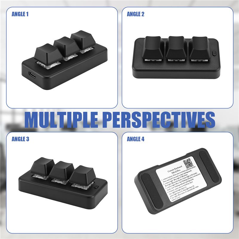 MK321 Progammable Macro Mini K - đánh giá và giá Gaming Keyboard Mini