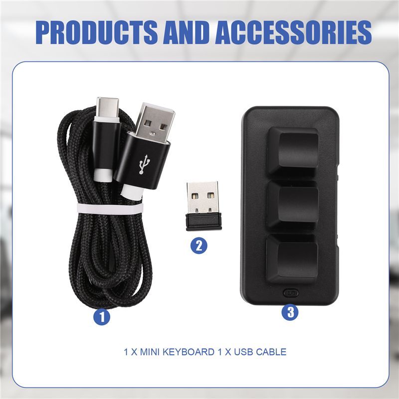 MK321 Progammable Macro Mini K - đánh giá và giá Gaming Keyboard Mini