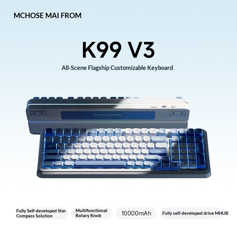 MCHOSE K99 V3 Customizable Mec - đánh giá và giá Gaming Keyboard Wireless
