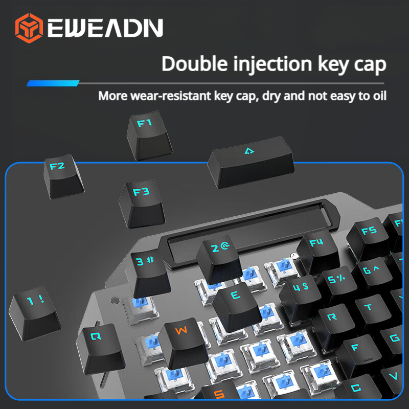 EWEADN TK900 Mechanical Keyboa - đánh giá và giá Keyboard Gaming Mac