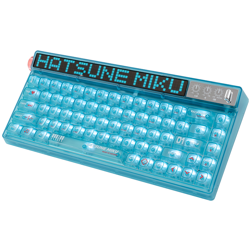 Anime Hatsune Miku Series Mech - đánh giá và giá Gaming Keyboard Wireless