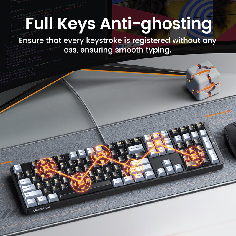 UGREEN Mechanical Keyboard 108 - đánh giá và giá Keyboard Gaming Mac