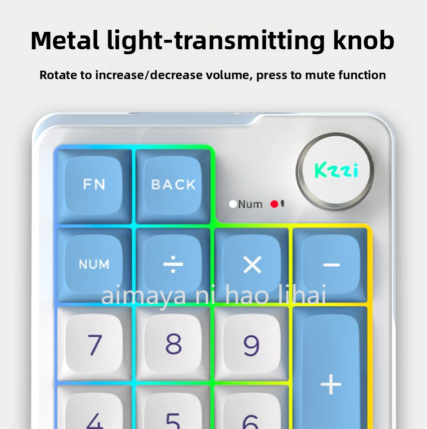 Kzzi K20 Mini Keypad Three Mod - đánh giá và giá Gaming Keyboard Wireless