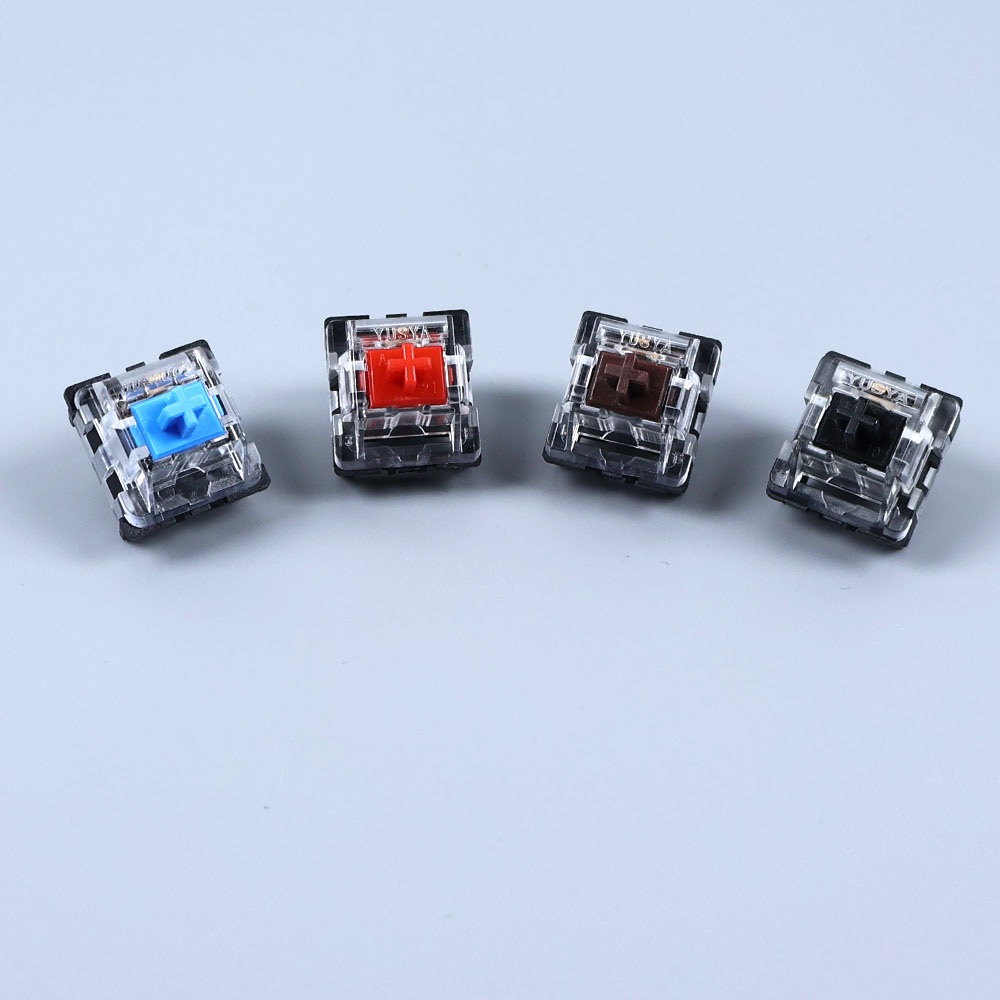 2Pin Clicky Linear Tactile Sil - đánh giá và giá Keyboard Gaming Blue Switch