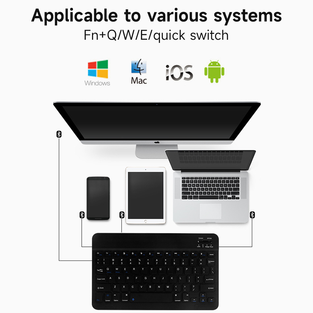 Bluetooth Keyboard for IOS And - đánh giá và giá Gaming Keyboard And Mouse Wireless