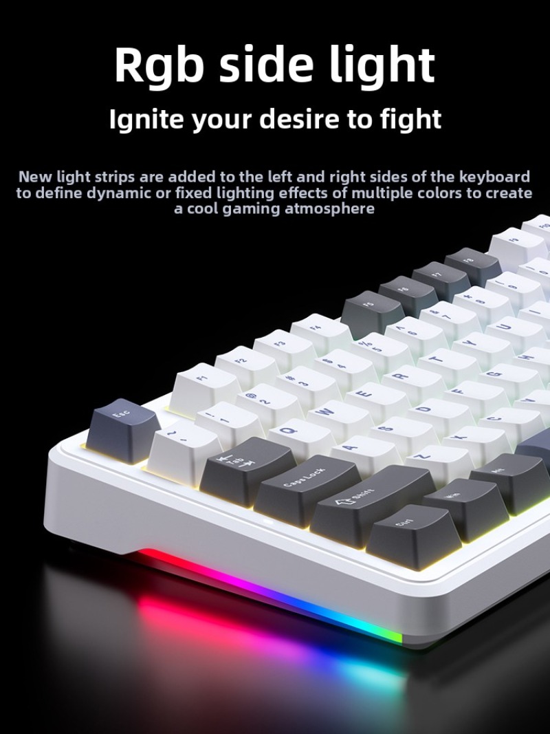 AULA F87 Pro Wireless Mechanic - đánh giá và giá Gaming Keyboard Thocky