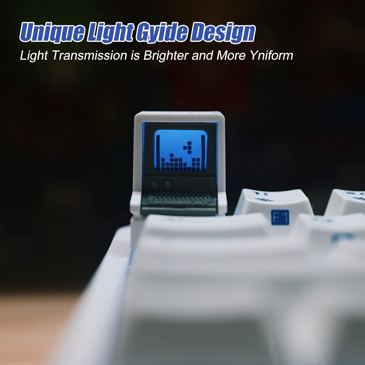 Retro Mac-Inspired Keycaps Dou - đánh giá và giá Keyboard Gaming Mac