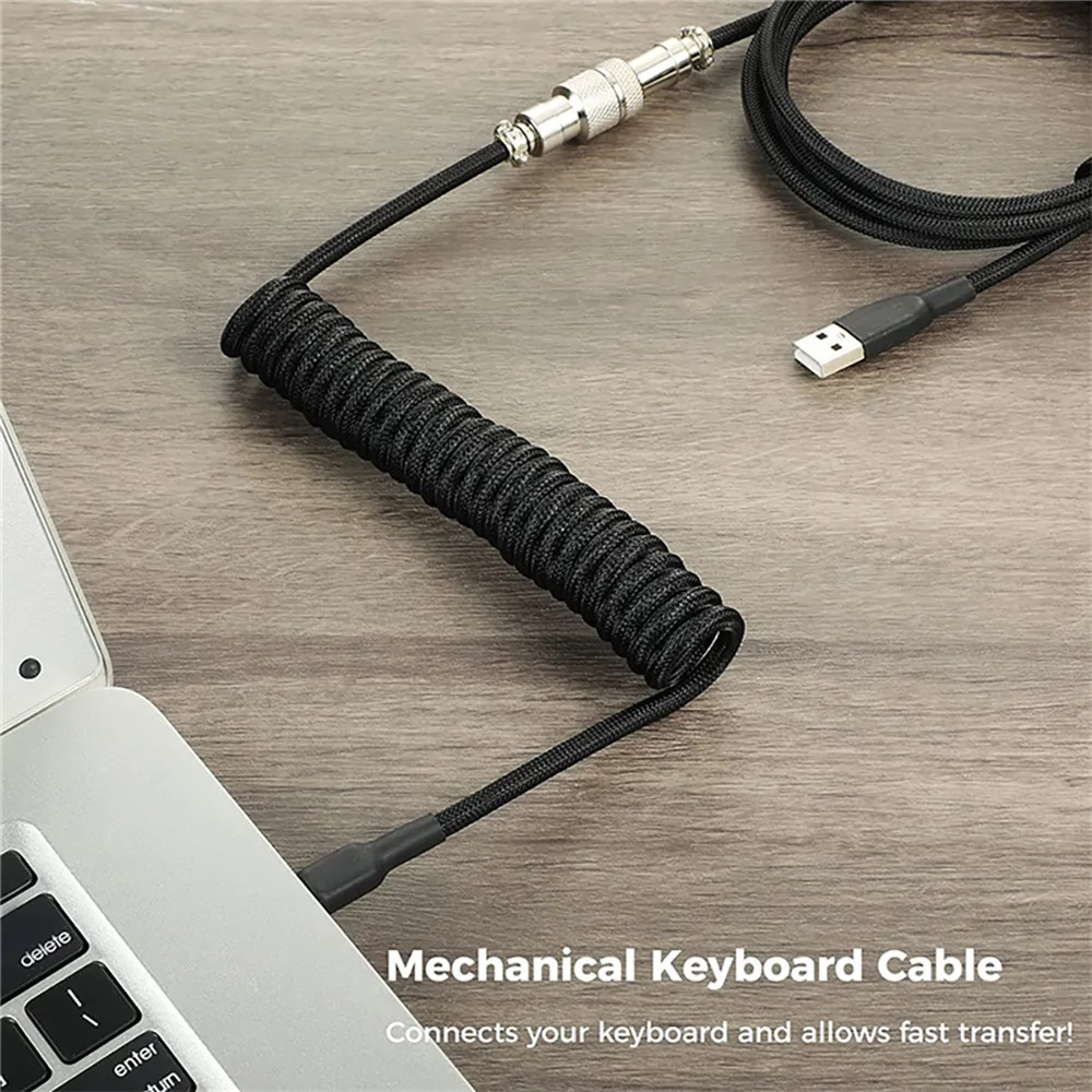 New Mechanical Keyboard Coiled - đánh giá và giá Gaming Keyboard Type C