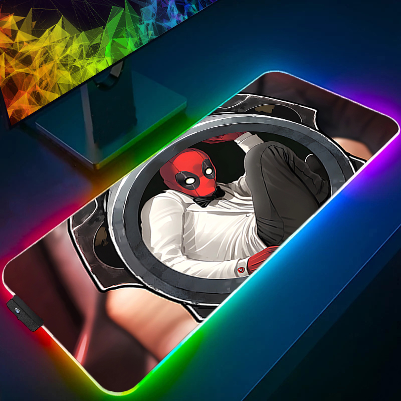 LED Mouse Pad Gaming Backlight - đánh giá và giá Gaming Keyboard Backlit