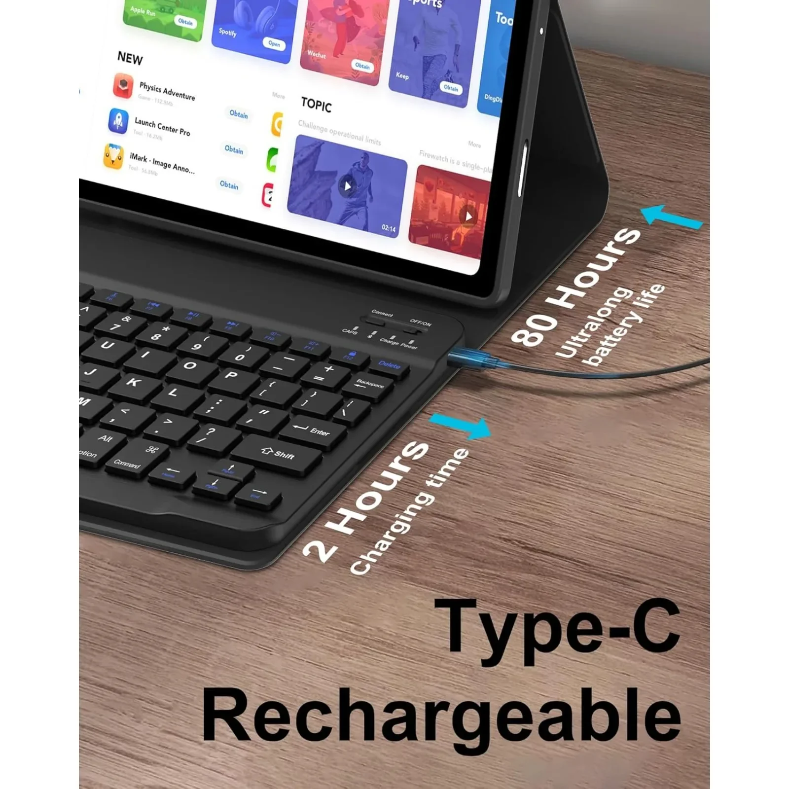 Keyboard Case for Honor Pad 10 - đánh giá và giá Gaming Keyboard Wireless