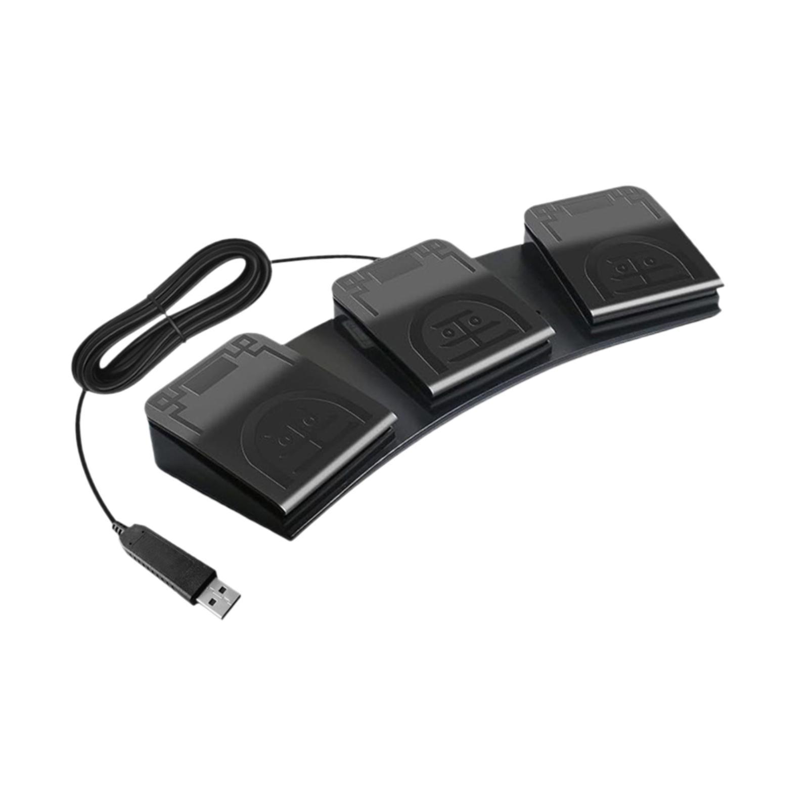 USB Triple Foot Switch Pedal R - đánh giá và giá Gaming Keyboard Test