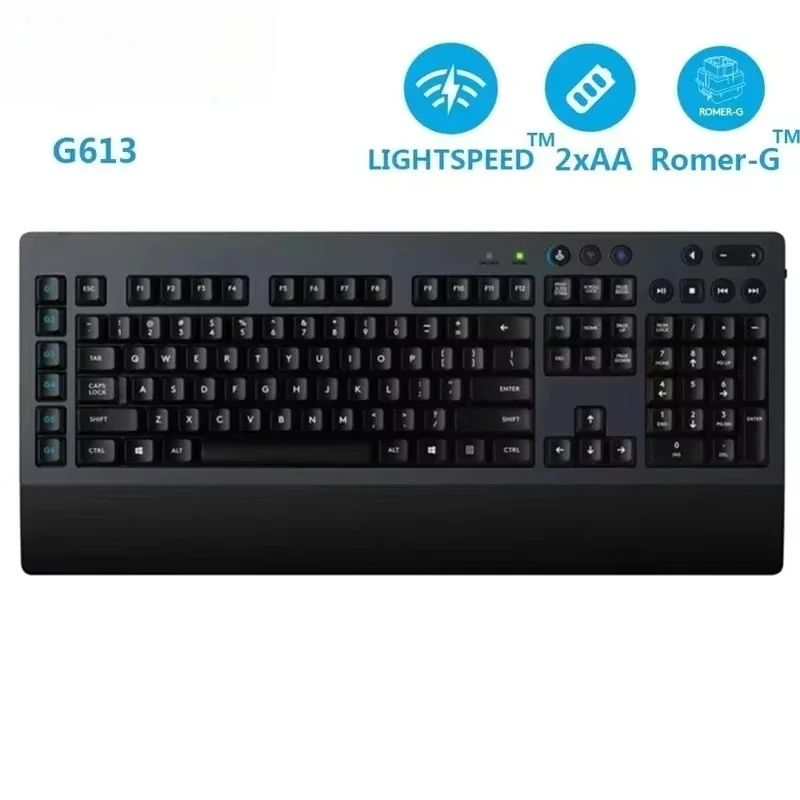 Original G613 Light Speed Wire - đánh giá và giá Gaming Keyboard Hand