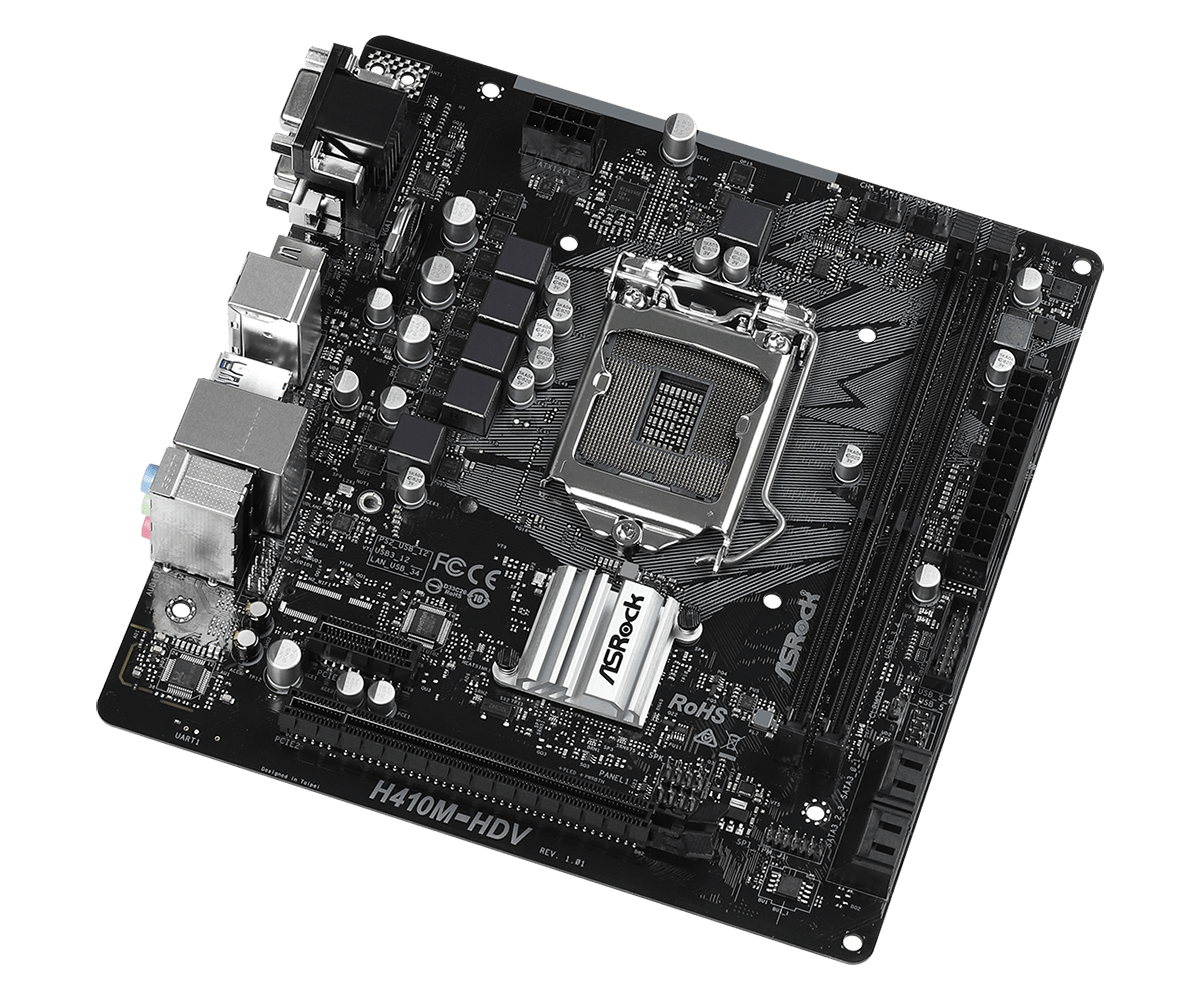ASROCK H410M-HDV Motherboard I - đánh giá và giá Intel Cpu Core I9