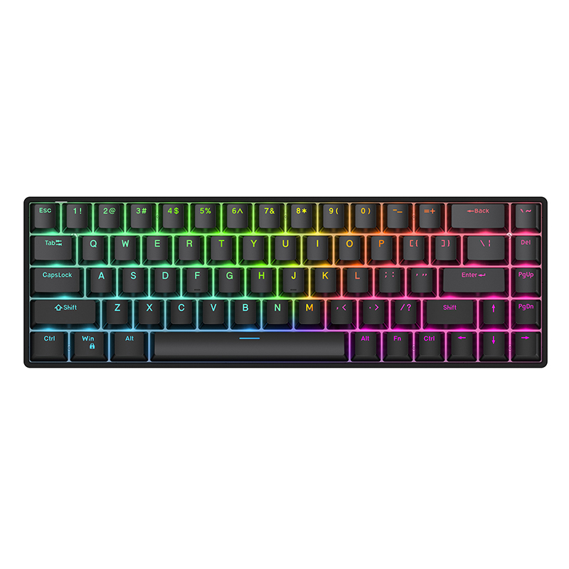 Raven68 Wired Mechanical Keybo - đánh giá và giá Gaming Keyboard Hand