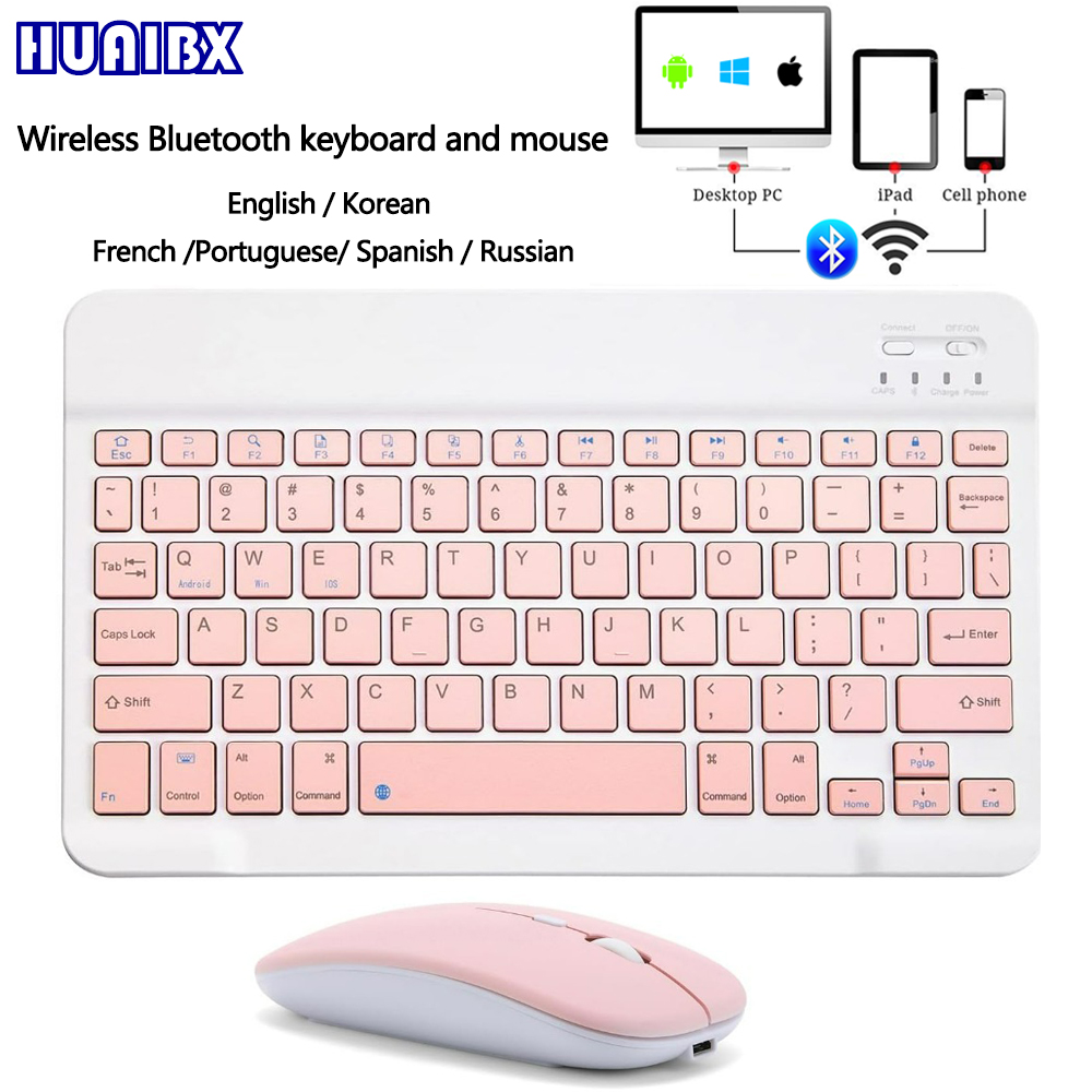 10 lnch Wireless  Bluetooth Mi - đánh giá và giá Gaming Keyboard And Mouse Wireless