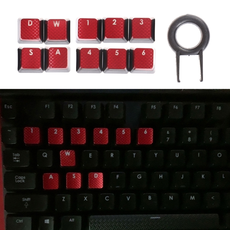 10 Phím Backlit Keycaps Chống  - đánh giá và giá Gaming Keyboard Corsair