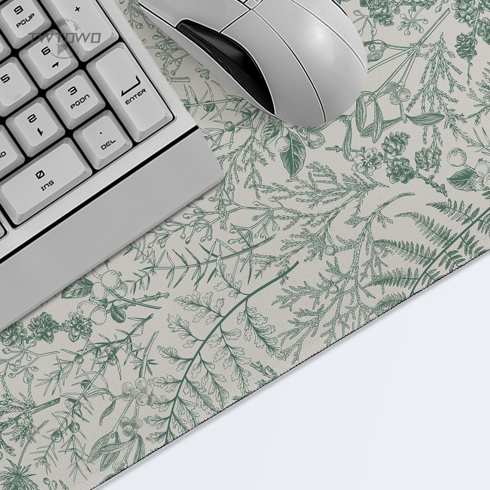 Mouse Pad Gaming Green Flower  - đánh giá và giá Gaming Keyboard Mouse Combo