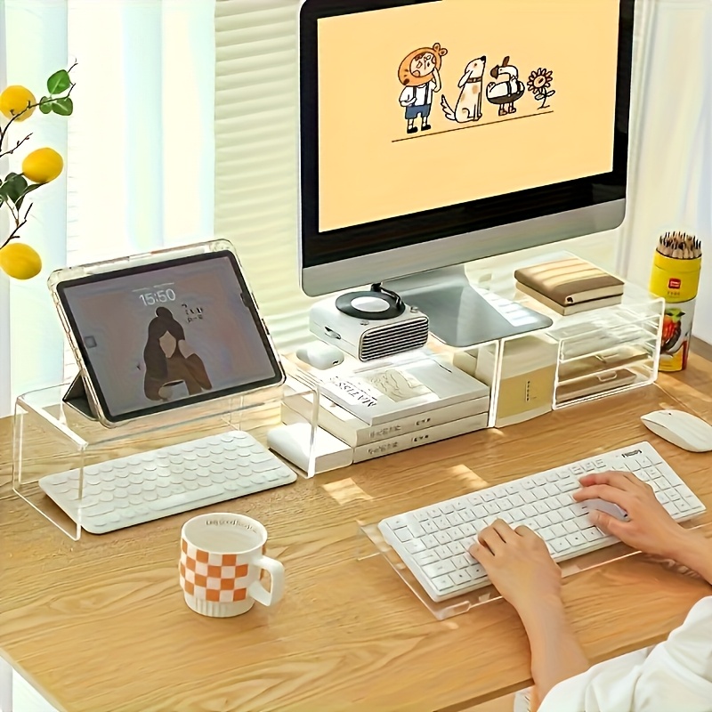 Acrylic keyboard stand, transp - đánh giá và giá Keyboard Gaming Transparent