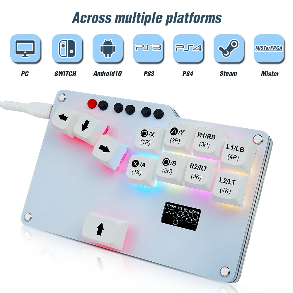 Hitbox Mini GP2040 CE Fightsti - đánh giá và giá Gaming Keyboard Mini
