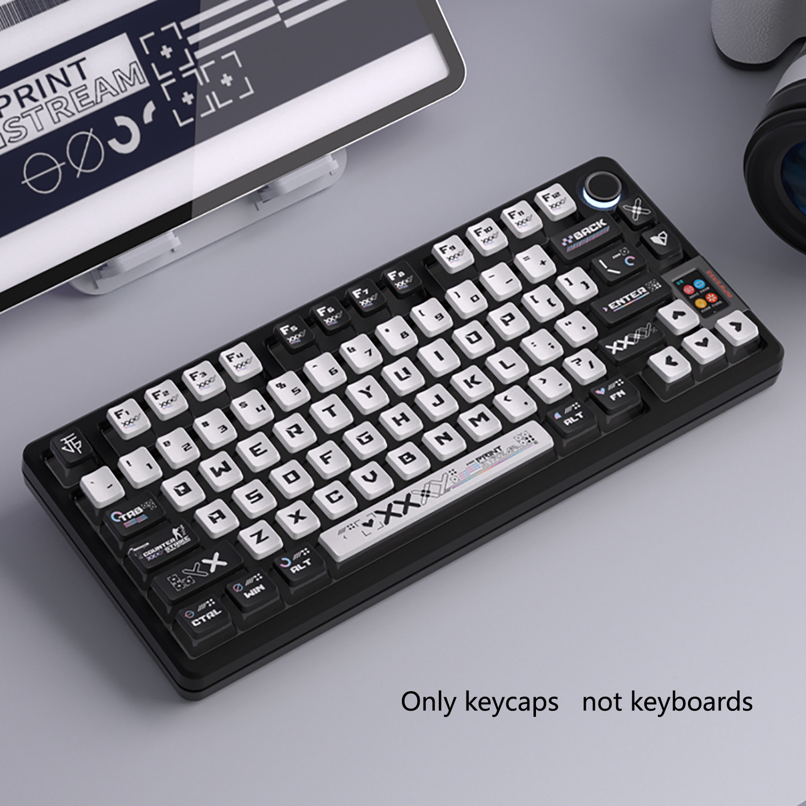 122 Keys Black White Pudding T - đánh giá và giá Keyboard Gaming Transparent