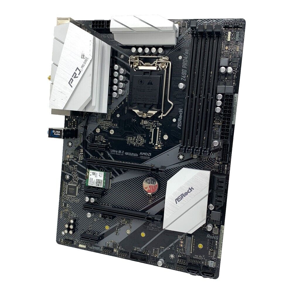 Asrock Z490 PRO4/AC Motherboar - đánh giá và giá Intel Cpu Core I9