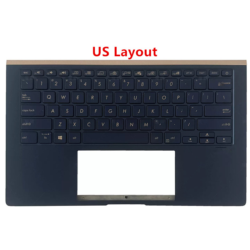New Palmrest US Keyboard With  - đánh giá và giá Gaming Keyboard Backlit