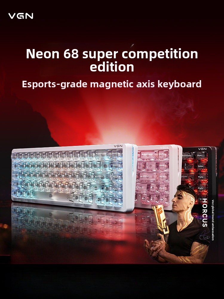 Custom Neon Aesthetic 68% Layo - đánh giá và giá Gaming Keyboard Thocky