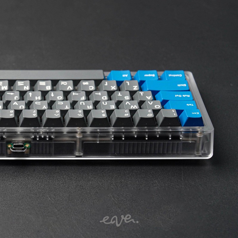SW Eave65 Single Mode Wired Ke - đánh giá và giá Keyboard Gaming Transparent
