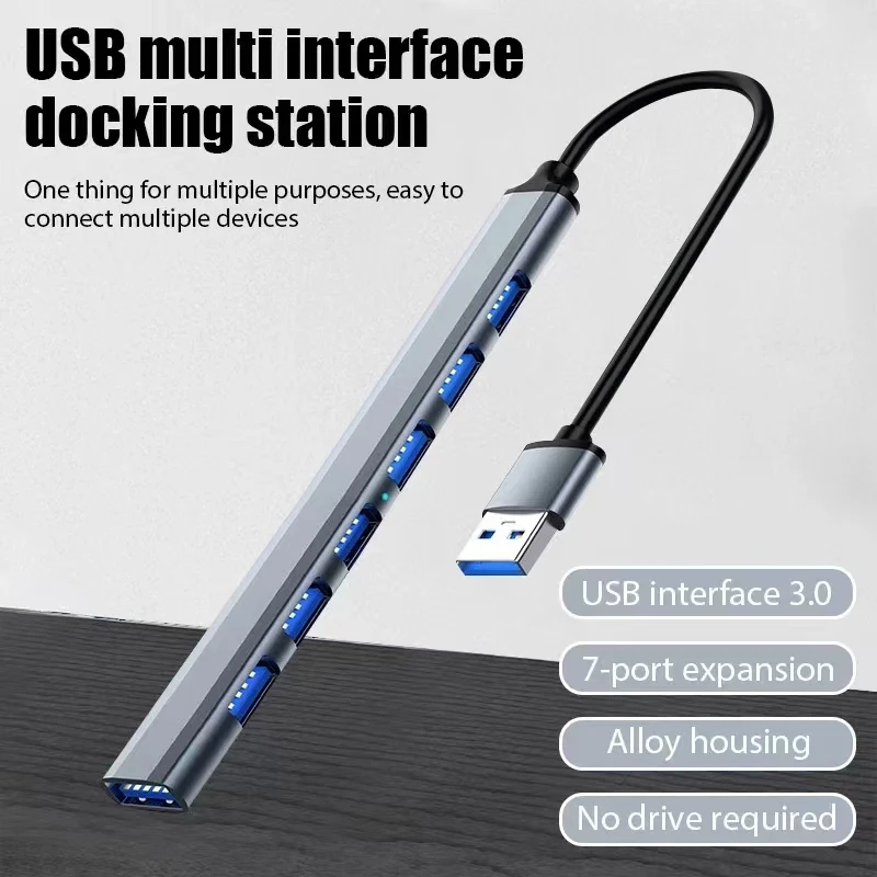 7 Ports USB 3.0 Type C HUB Exp - đánh giá và giá Gaming Keyboard Type C