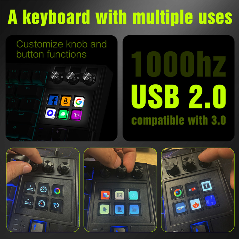 MRSVI K1 PRO Visual LCD AI Key - đánh giá và giá Gaming Keyboard Thocky