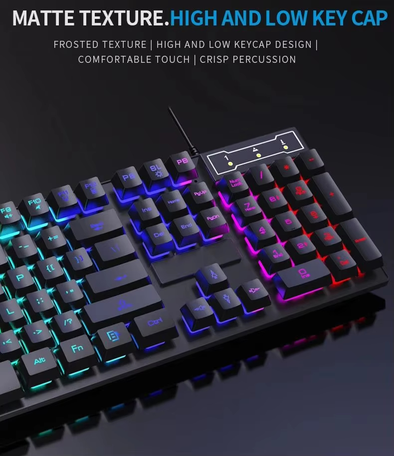 RGB Wired Mechanical Keyboard  - đánh giá và giá Gaming Keyboard Budget