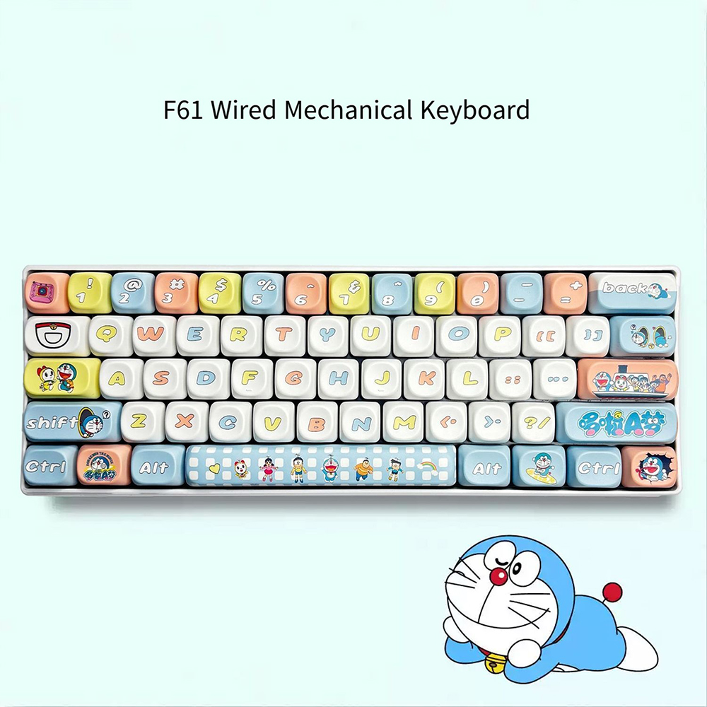 Crayon Shin-Chan 61 Keys Mecha - đánh giá và giá Keyboard Gaming Blue Switch