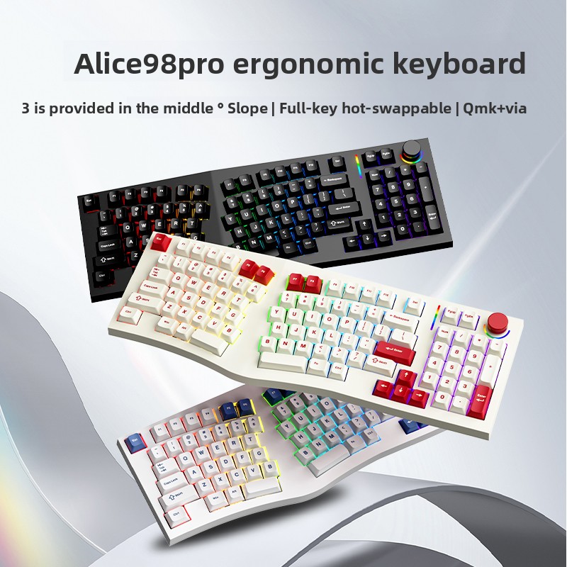FEKER Alice98pro Mechanical Ke - đánh giá và giá Gaming Keyboard Hand