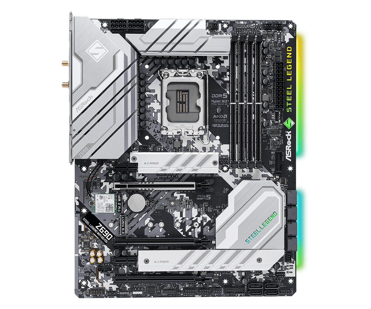 Z690 LGA1700 Motherboard ASROC - đánh giá và giá Intel Cpu Core I9