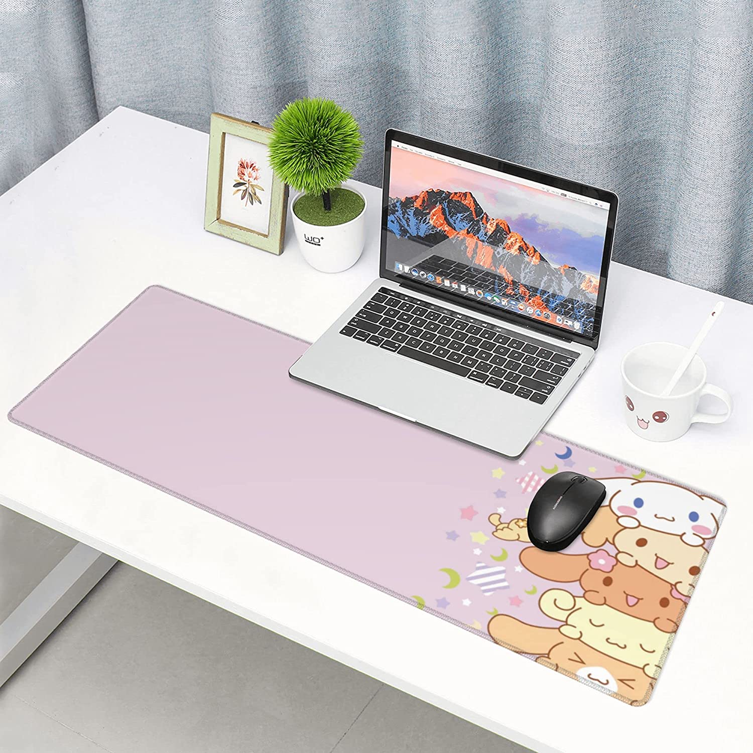 Kawaii Hình Chó Dễ Thương Miến - đánh giá và giá Gaming Keyboard And Mouse Pad