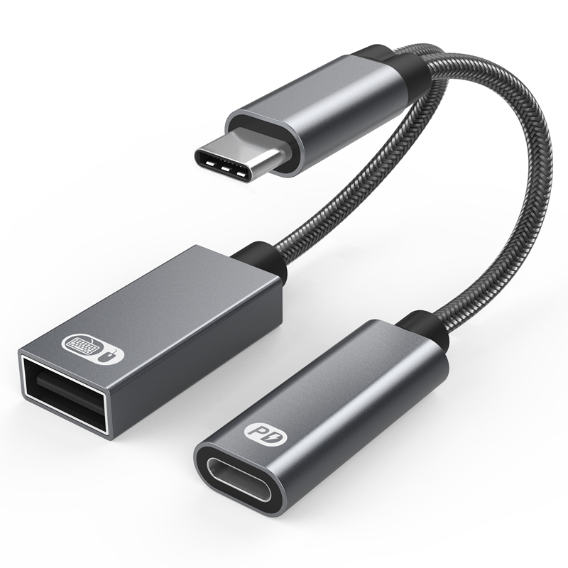 Audio 1 to 2  Type-C to USB OT - đánh giá và giá Gaming Keyboard Type C