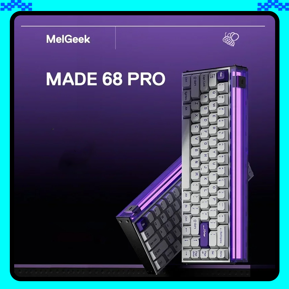 Melgeek MADE68 PRO Magnetic Sw - đánh giá và giá Keyboard Gaming Mac