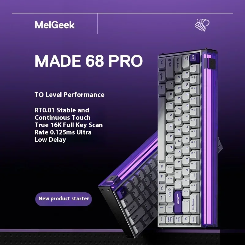 Melgeek MADE68 PRO Magnetic Sw - đánh giá và giá Keyboard Gaming Mac