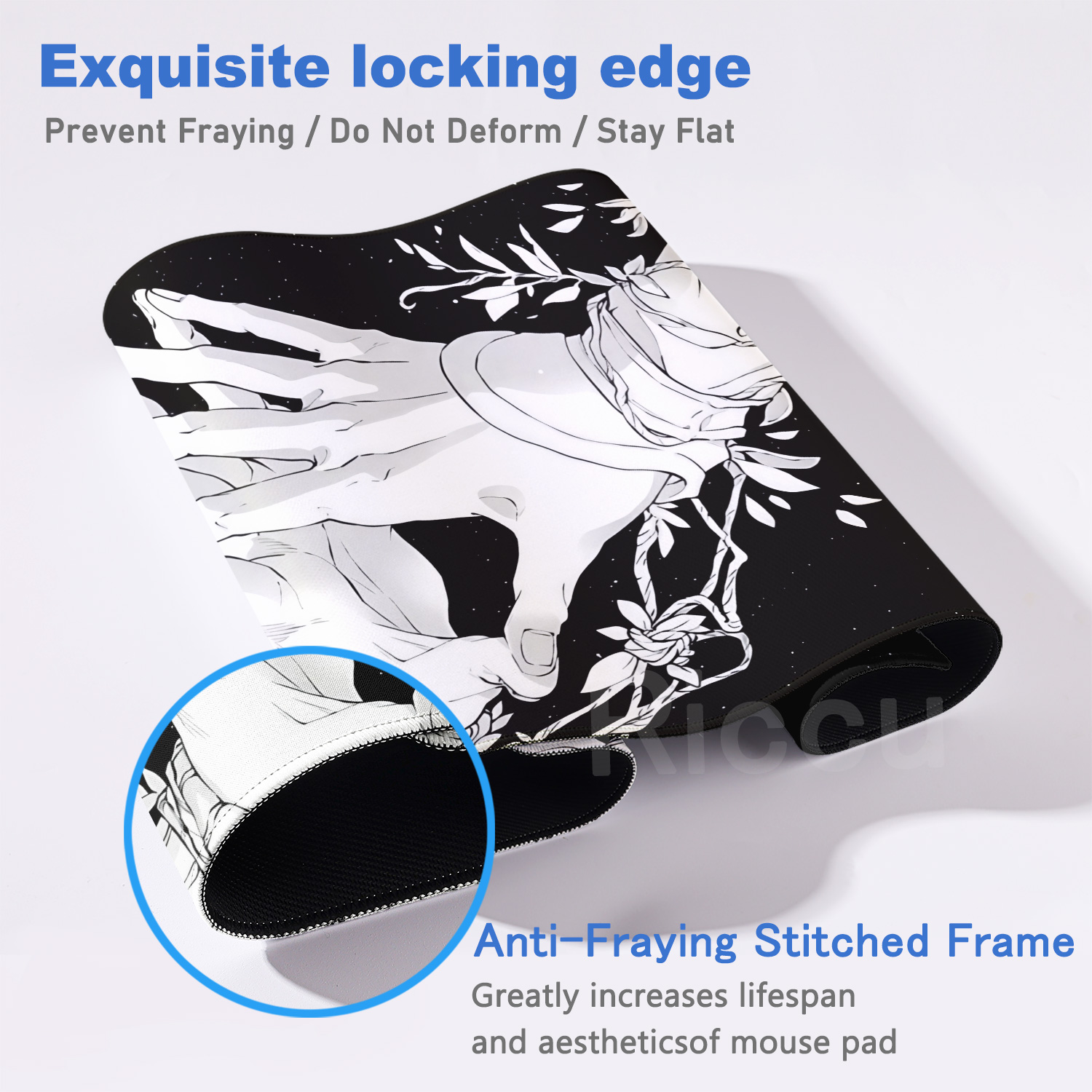HD Large Black White XXL Gothi - đánh giá và giá Gaming Keyboard Hand