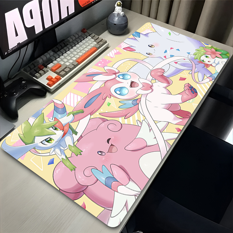 Large Pink Cute Mousepad XXL G - đánh giá và giá Gaming Keyboard He