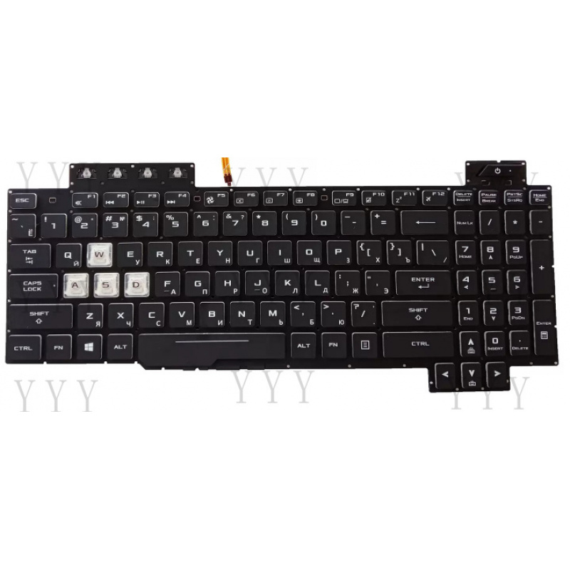 Y+    For Asus TUF Gaming FX50 - đánh giá và giá Gaming Keyboard Asus