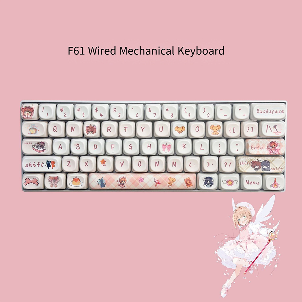 Cardcaptor Sakura 61 Keys Mech - đánh giá và giá Keyboard Gaming Blue Switch